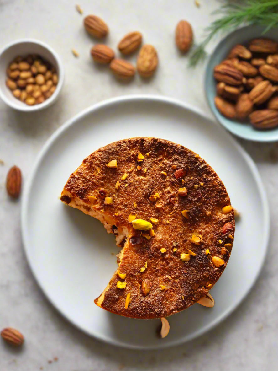 Chhena Poda (The Indian Ricotta Cheesecake)