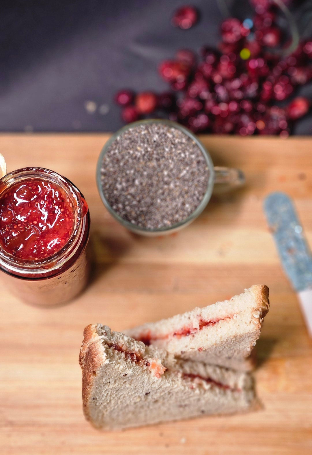Plum and Cherry Jam