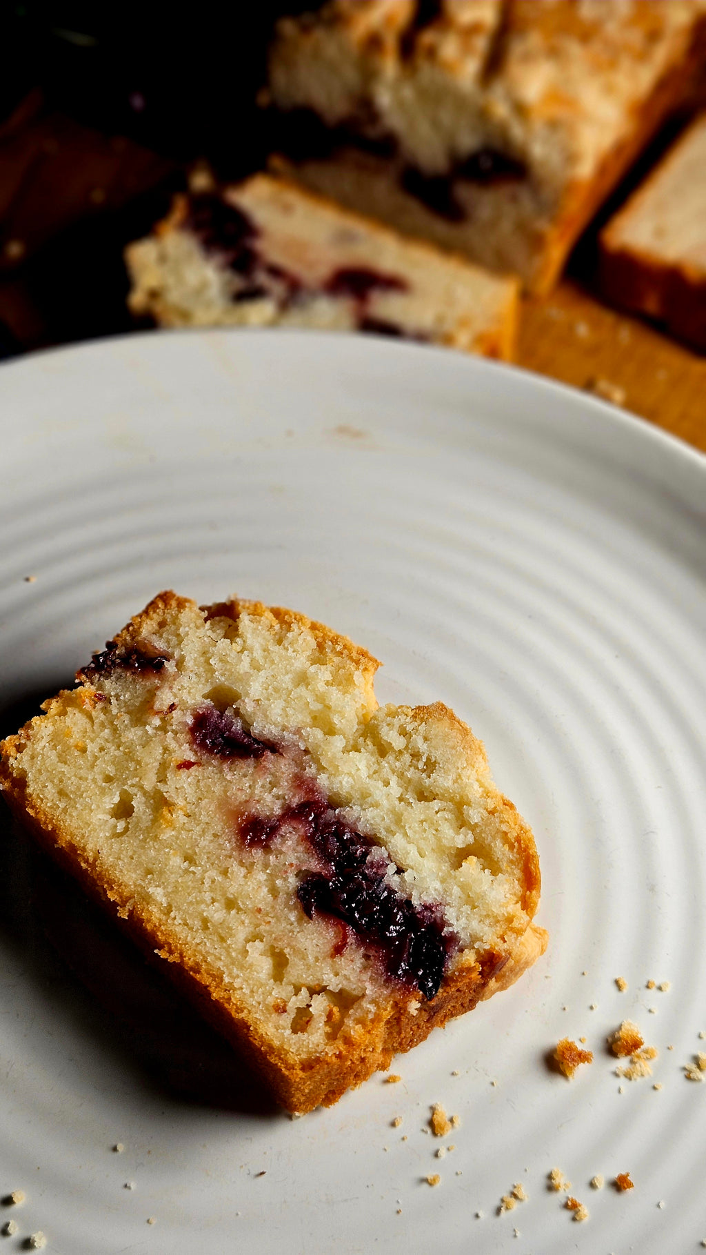 Jam Crumble Cake