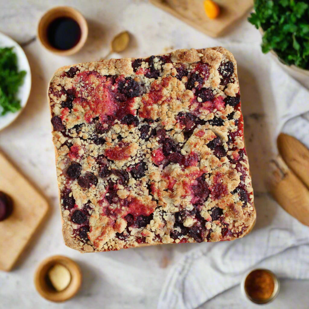 Jam Crumble Tart